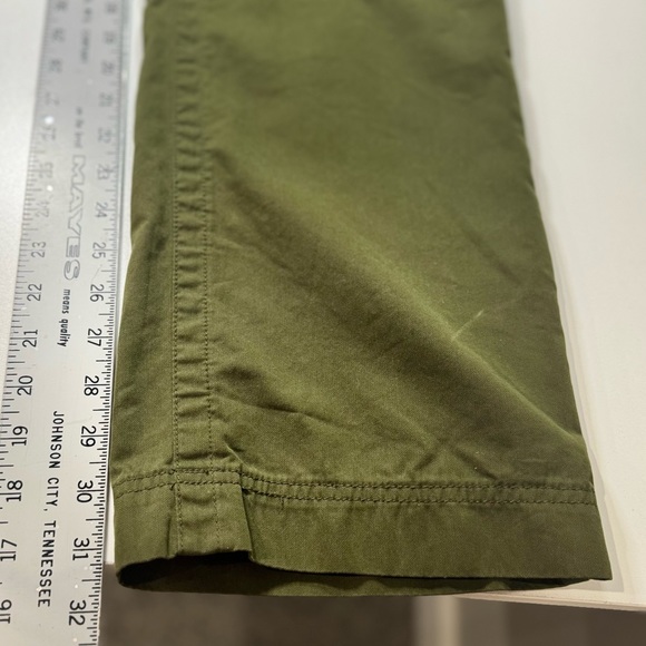 Cabela's Pants Straight Leg High Waist Forest Green Size 12 NEW! - Picture 12 of 16